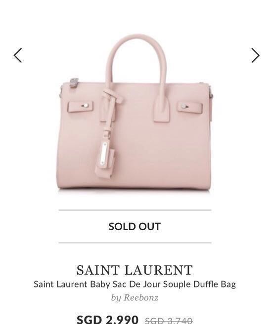 Baby sac de sales jour souple duffle bag