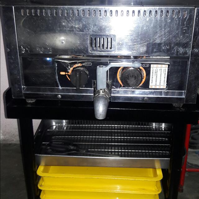 Dapur Ayam Gunting Dan Stall Mudah Lipat Peralatan Di Carou