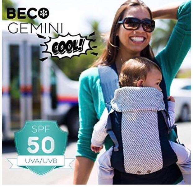 Beco Gemini Baby Carrier Cool Navy Mesh Babies Kids Going Out Carriers Slings on Carousell