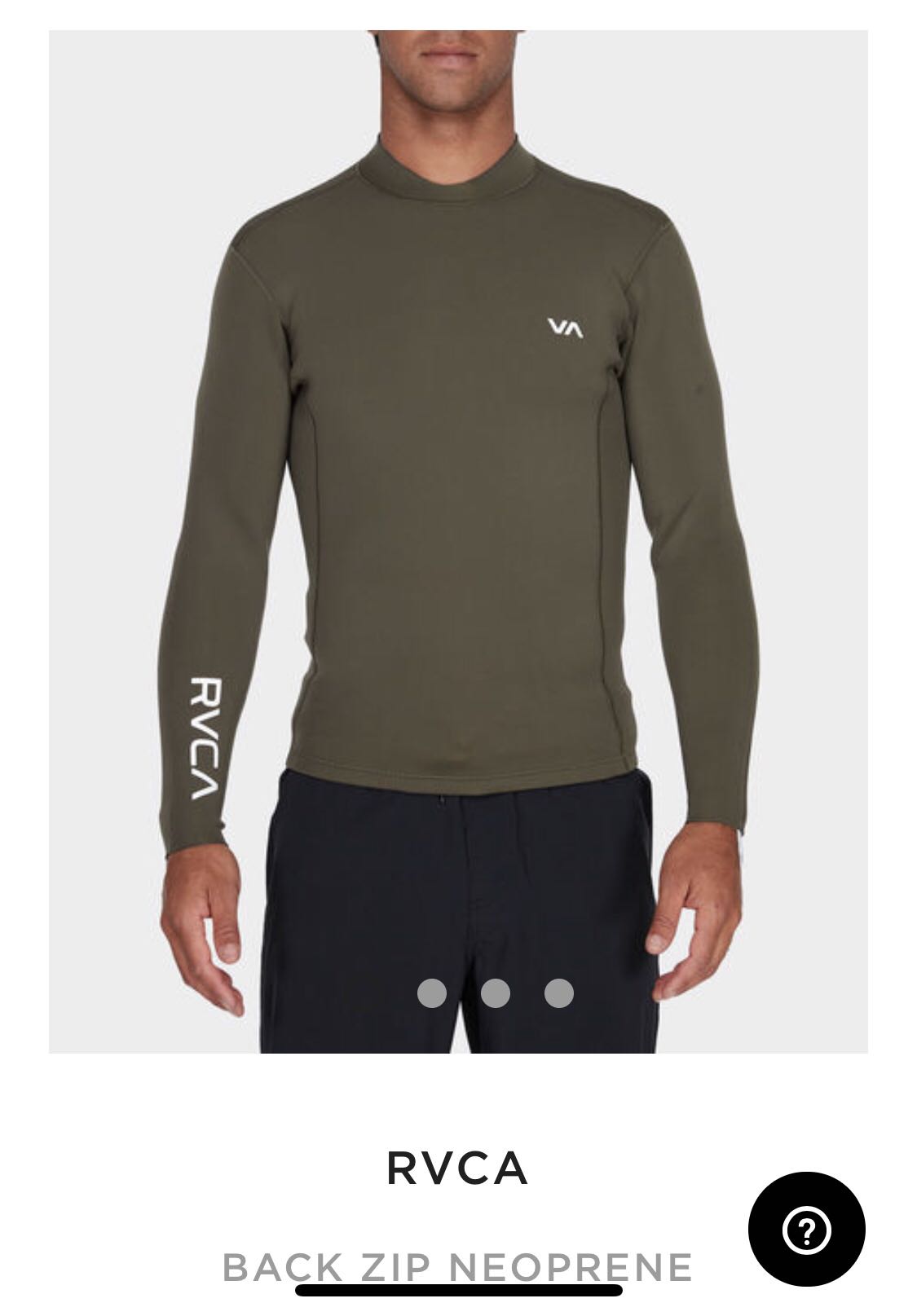 Rvca cheap wetsuit jacket