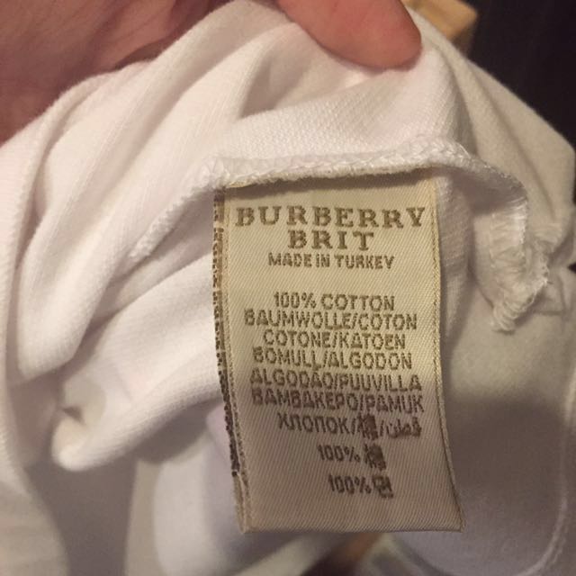 burberry brit label