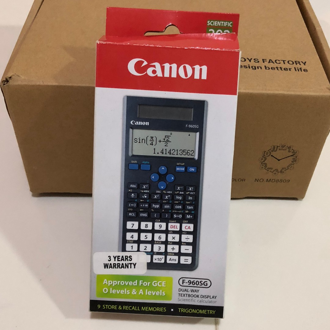 Canon Calculator (F960SG), Hobbies & Toys, Stationery & Craft