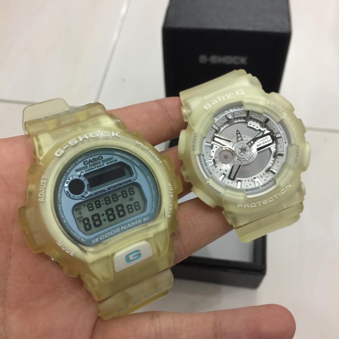 Casio G Shock Baby G Couple Set Jelly Women s Fashion Watches