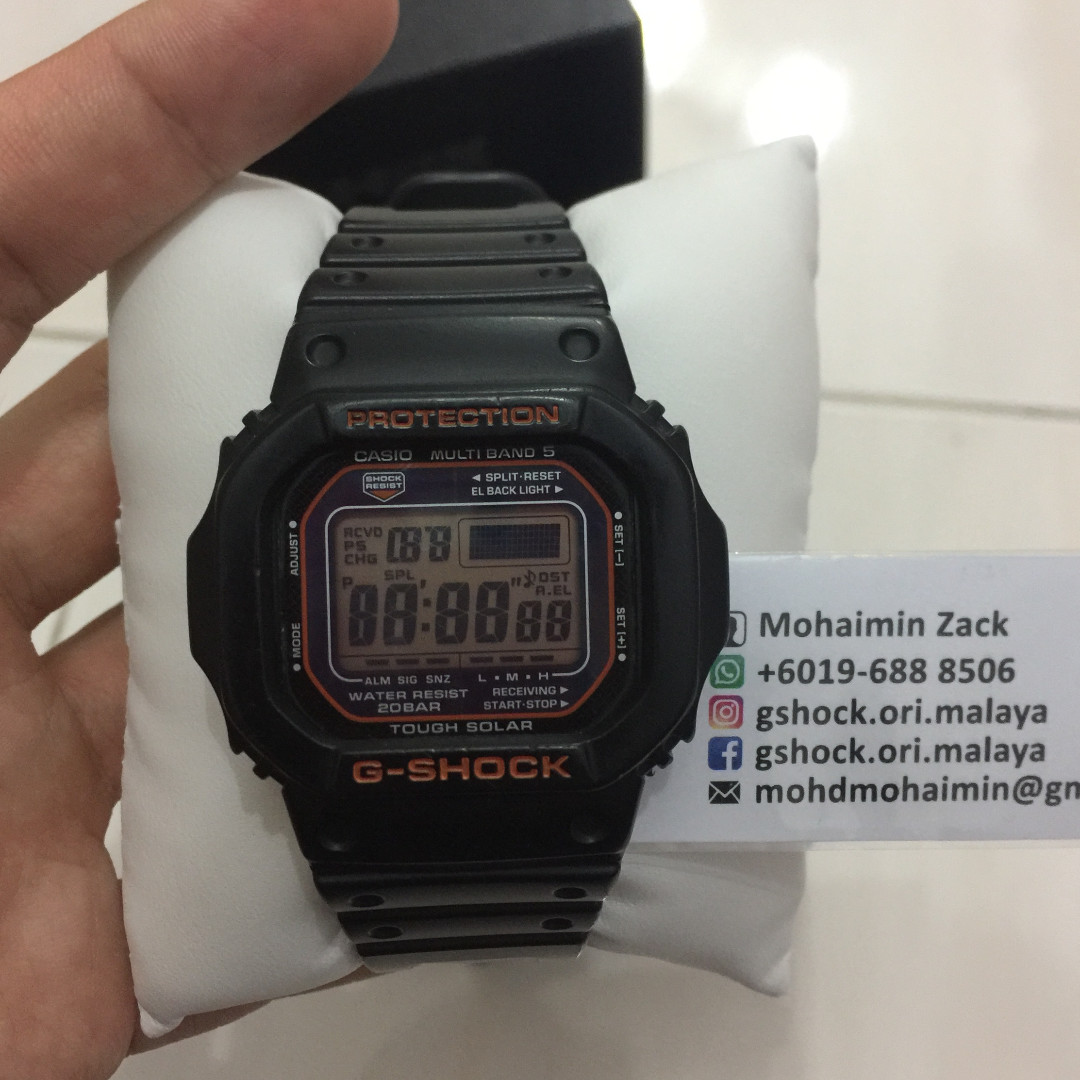 Casio g shock gwm5600 best sale