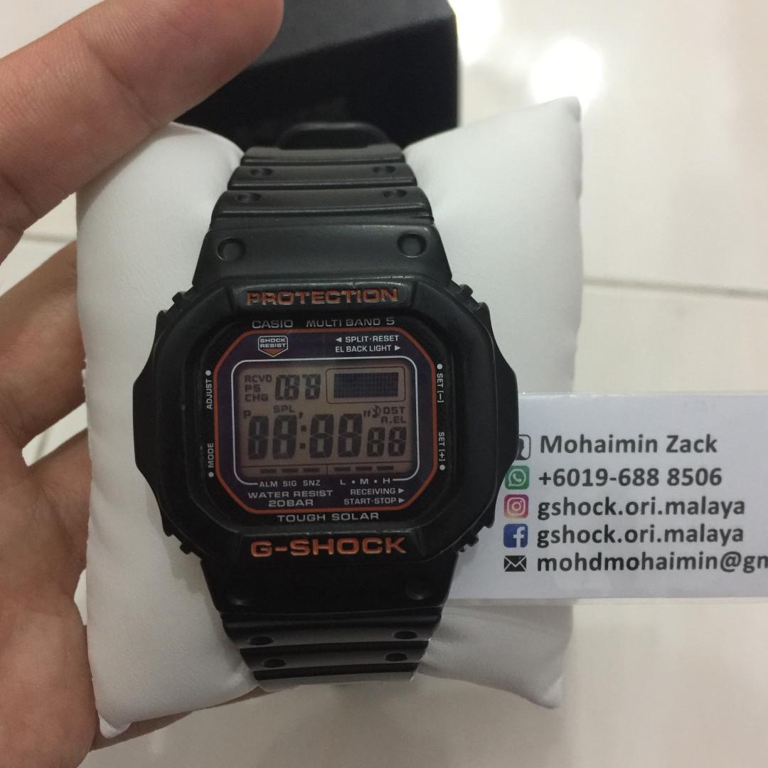 Casio G Shock GWM5600 Multiband 6 Tough Solar