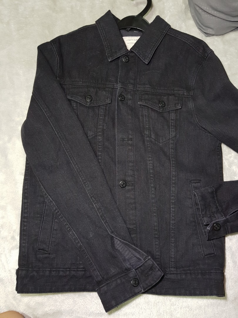 cotton on denim jacket mens