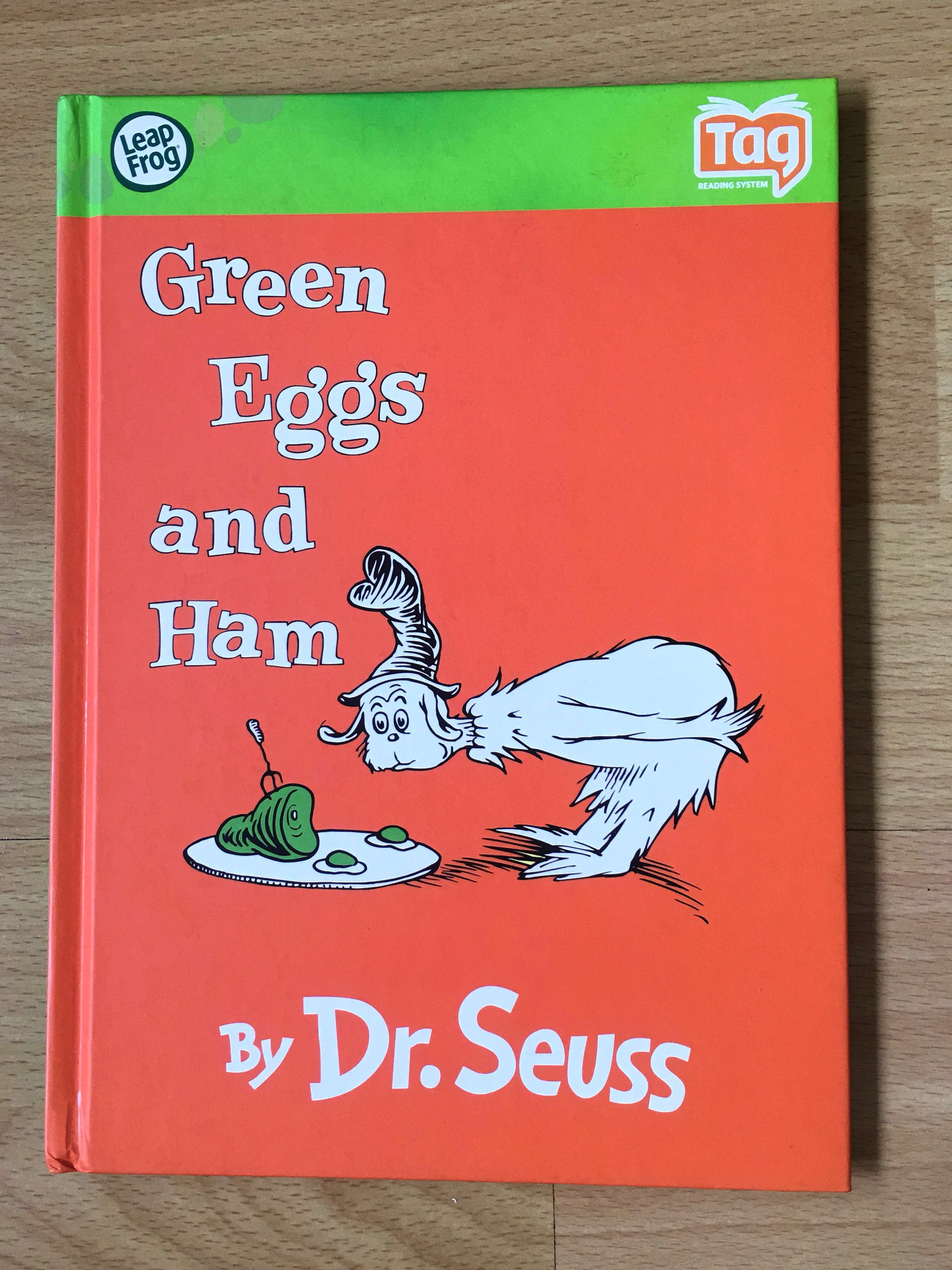 Dr Seuss Green Eggs & Ham LeapFrog Tag, Hobbies & Toys, Books ...