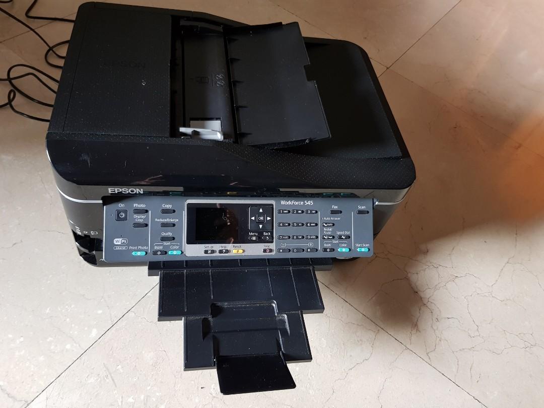 Epson Workforce 545 printer, Computers & Tech, Printers, Scanners