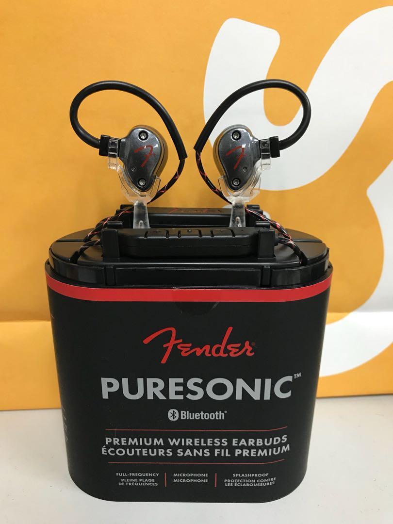 fender puresonic premium wireless earbuds, 音響器材, 耳機 Carousell