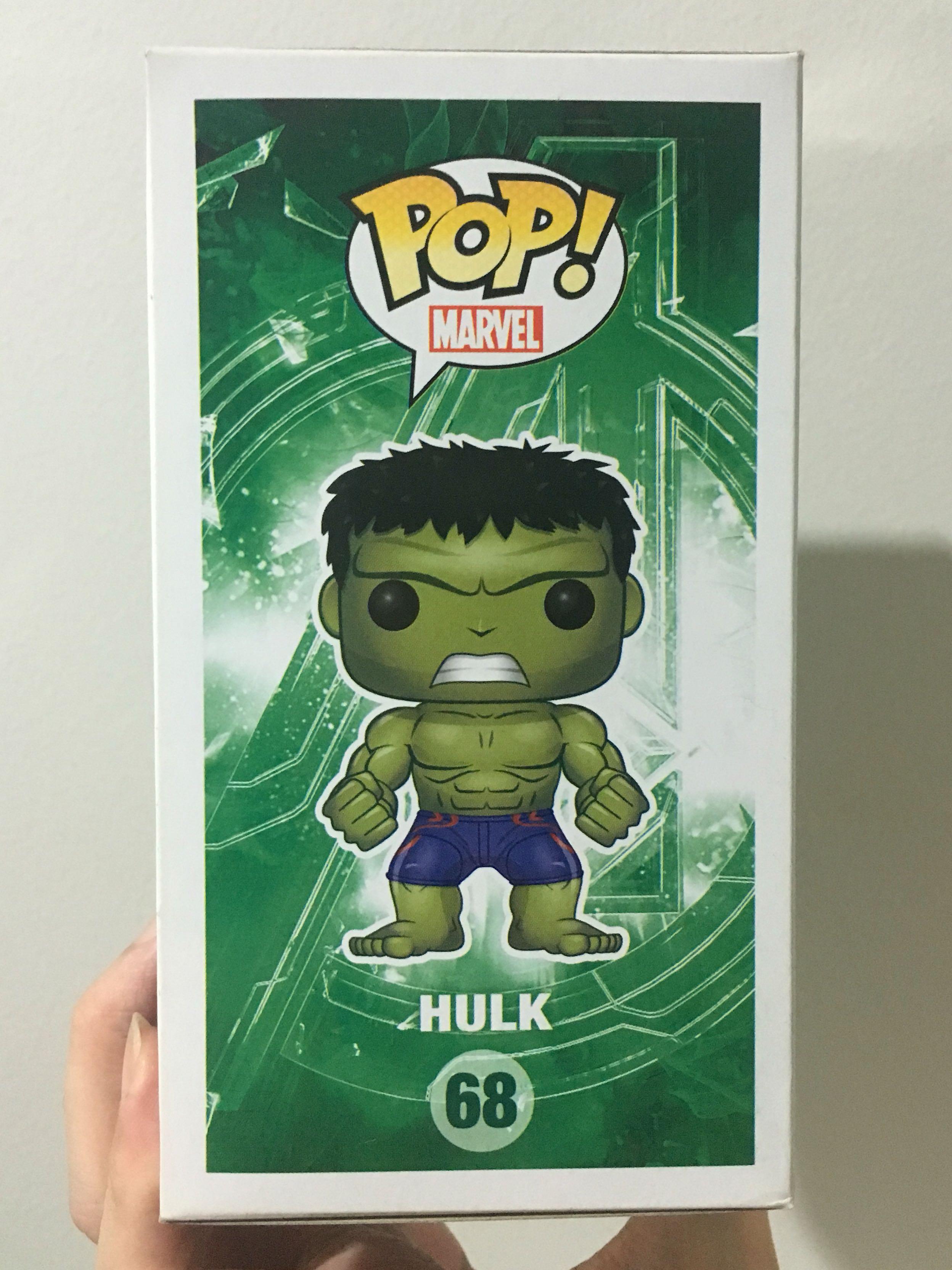 Funko POP! Marvel Hulk - Age Of Ultron Vinyl Figur 10cm