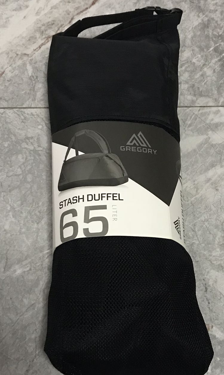 gregory stash duffel 65l