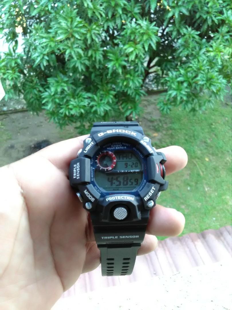 G shock online rangeman auto light