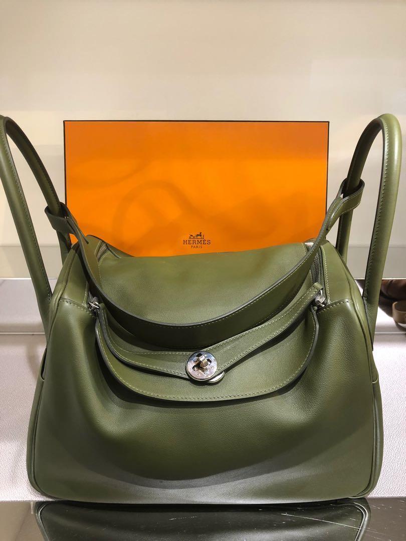 Hermes lindy green discount