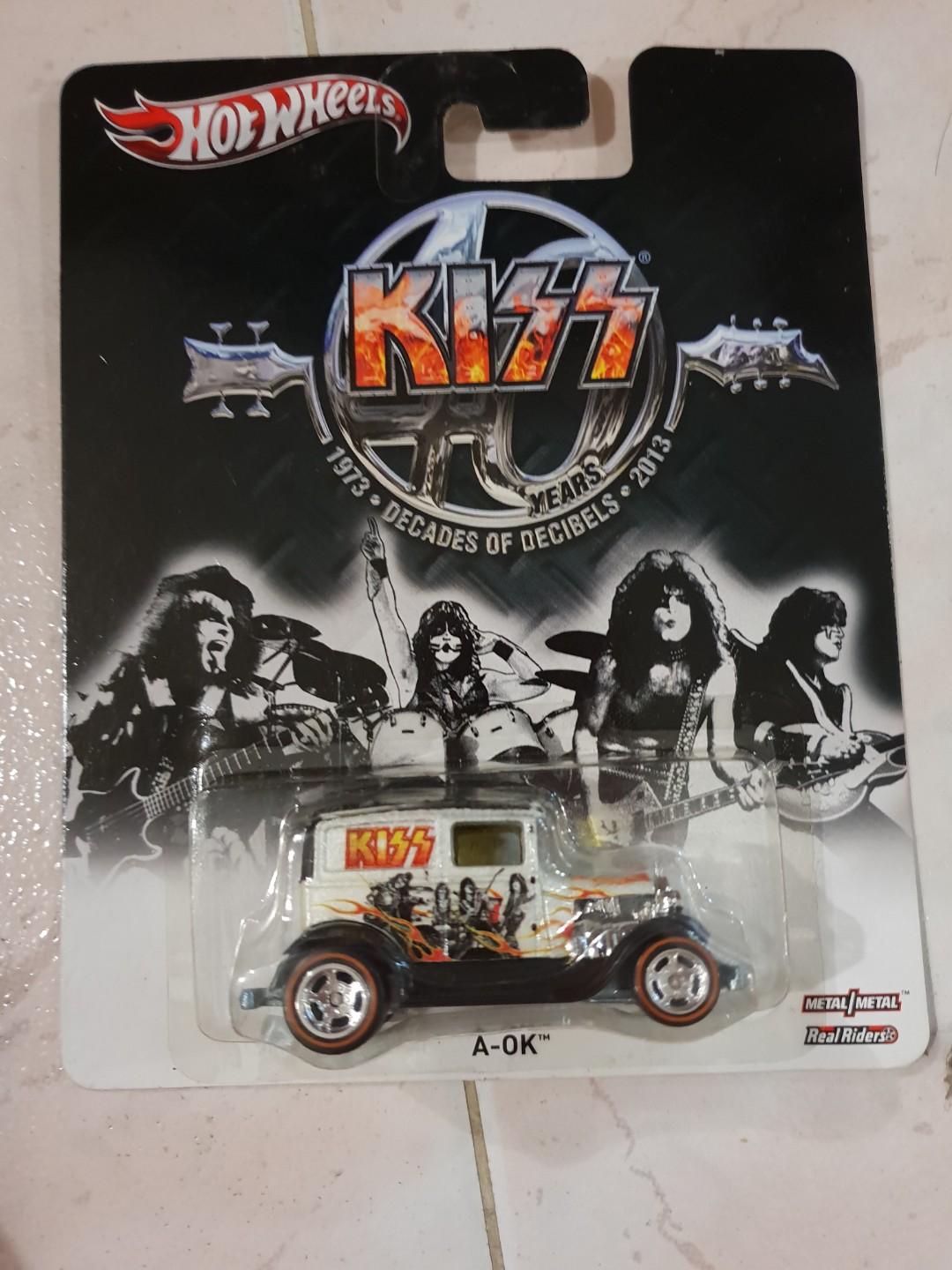 Hot Wheels A Ok Kiss Toys Games Bricks Figurines On Carousell Hot wheels kiss dream van xgw pop culture series #x8344 nrfp 2012 black/red 1:64. carousell