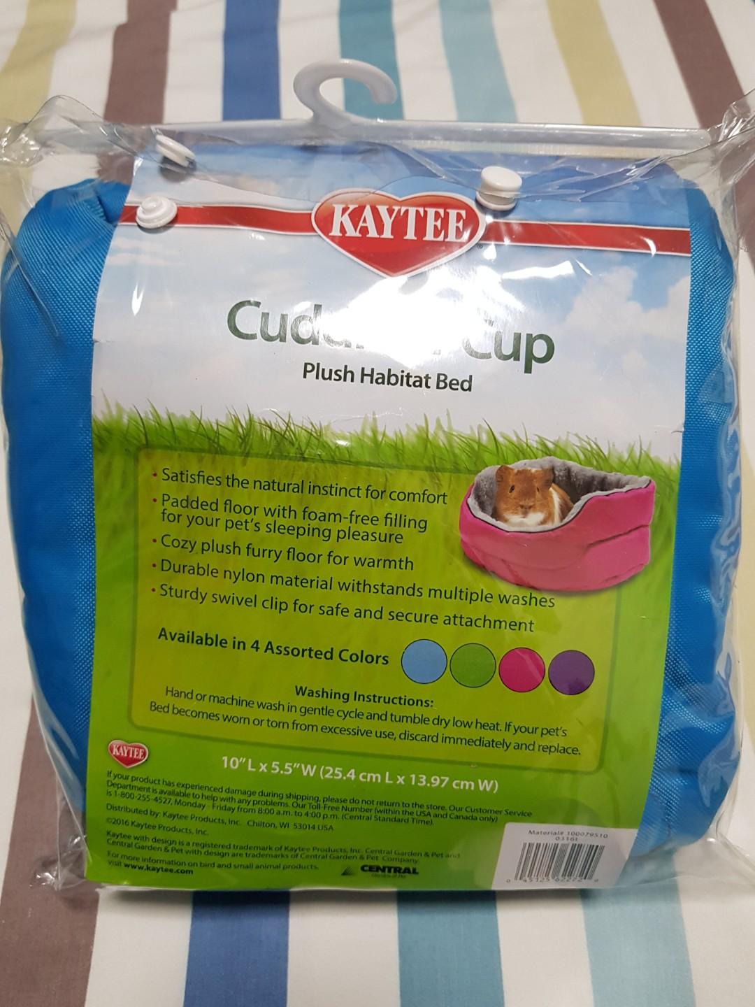 Kaytee Cuddle Cup Pet Supplies Homes Other Pet Accessories on Carousell