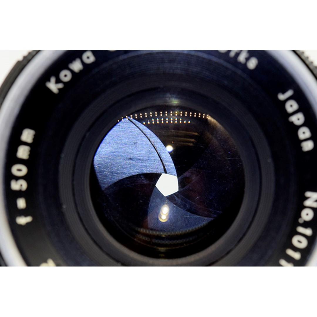 Kowa Optical works Prominar 50/2 鏡頭日本興和光學已改Leica M口聯動