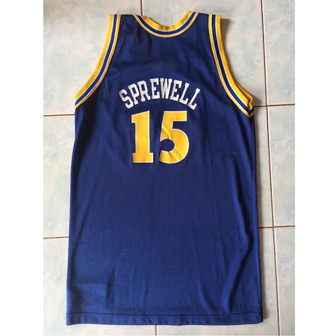 Sprewell 2025 warriors jersey