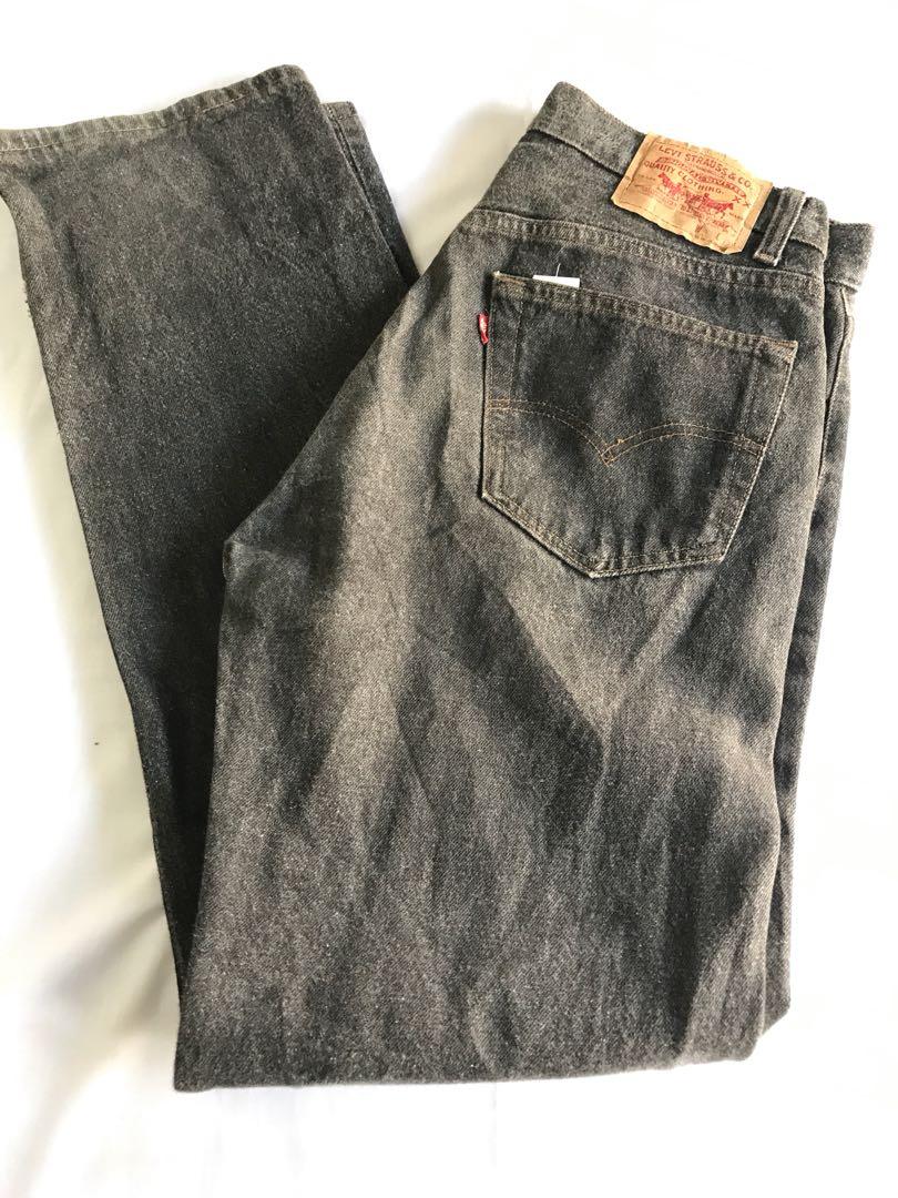 Levis 501 super black top