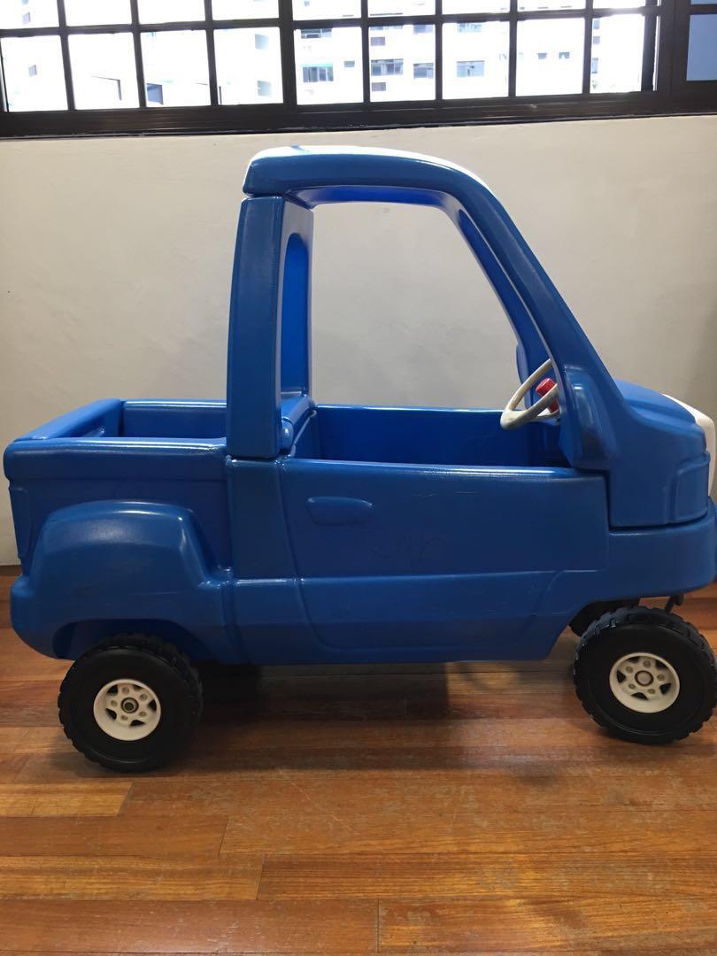 little tikes blue truck