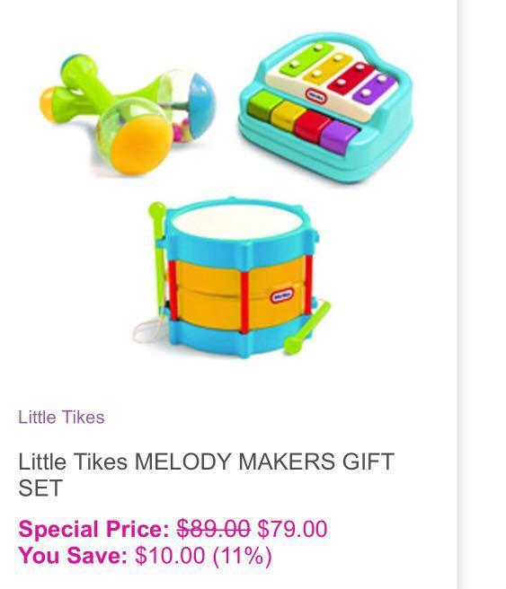Little tikes music hotsell makers gift set