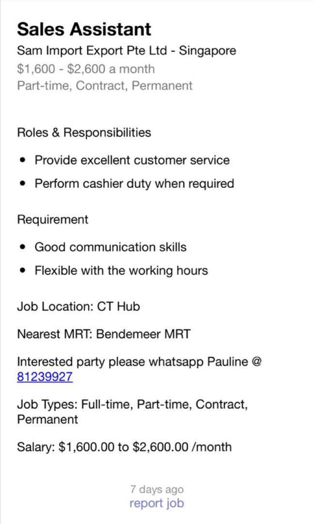 looking for job sales assistant bulletin board looking sales assistant roles