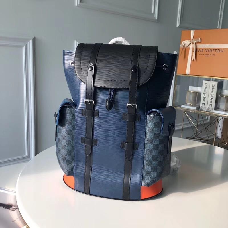 LV Men Backpack Authentic, Men's Fashion, Bags, Backpacks on Carousell