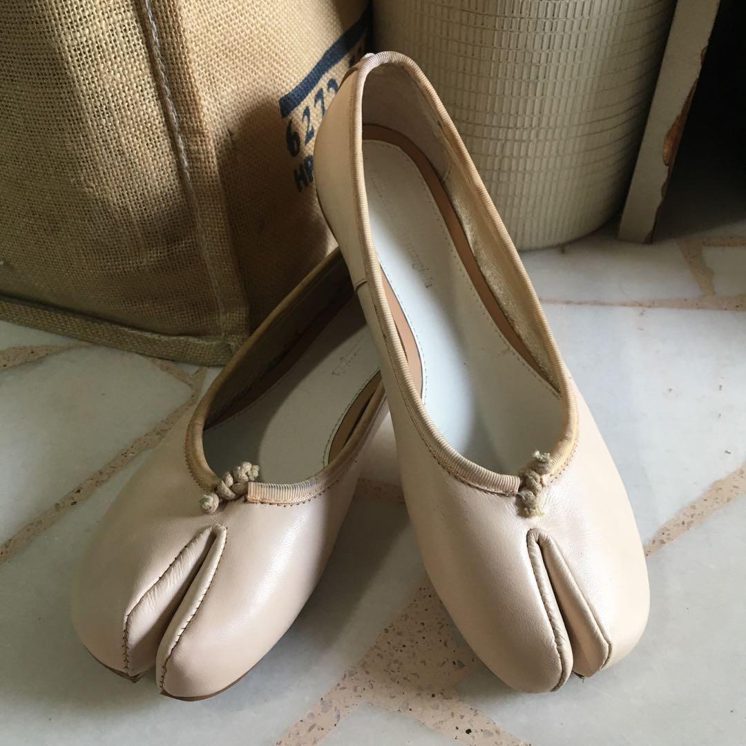 Margiela tabi ballet flats on sale
