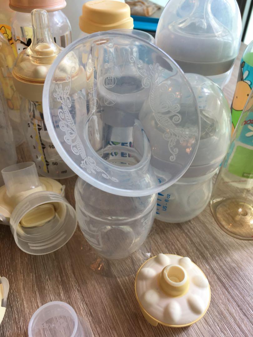 Medela bottles/ Haakaa breastpump/ Philips bottle Sterilizer, Babies