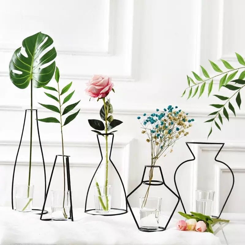 Metal Decorate Vase Pot Home Furniture Home Decor On Carousell