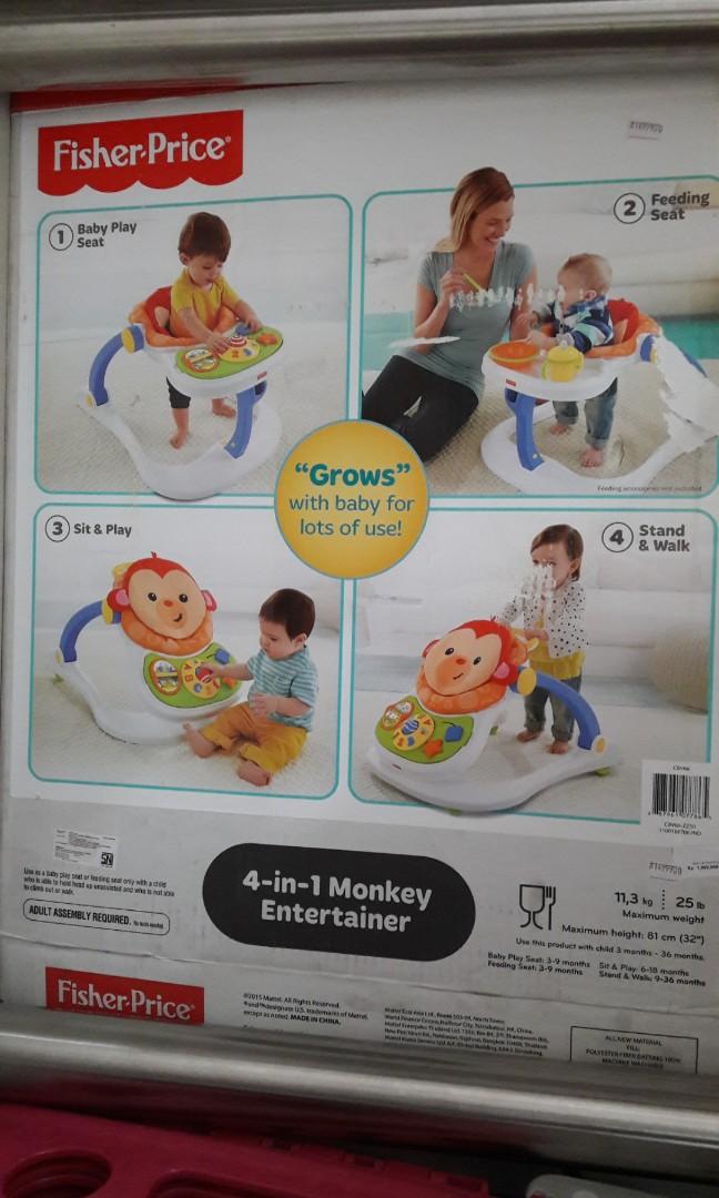Fisher price 4 in sales 1 monkey entertainer assembly