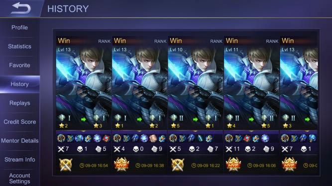 Mythical Glory Player Providing Boosting Service For Mobile Legends Video Gaming Gaming Accessories Game Gift Cards Accounts On Carousell