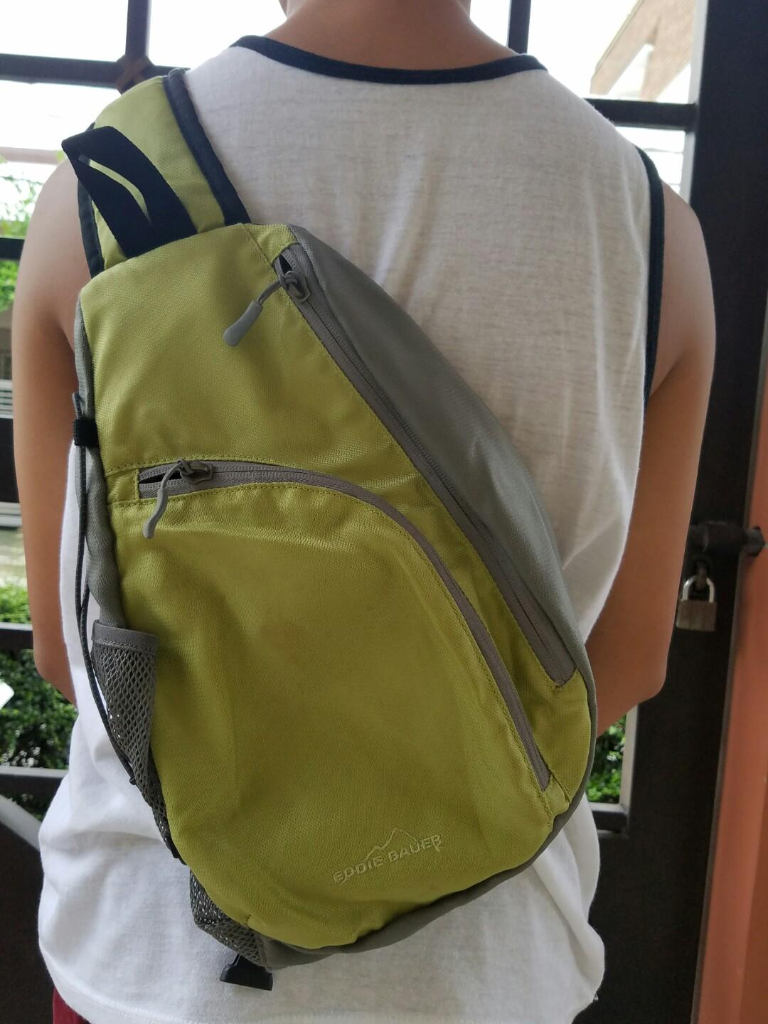 eddie bauer one shoulder backpack