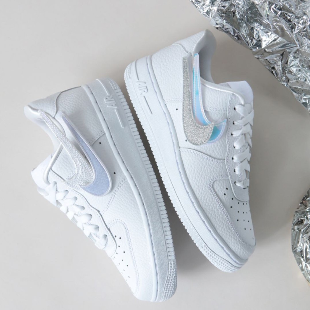 Nike Air Force 1 1 100 Removable Swoosh Women s Fashion Footwear