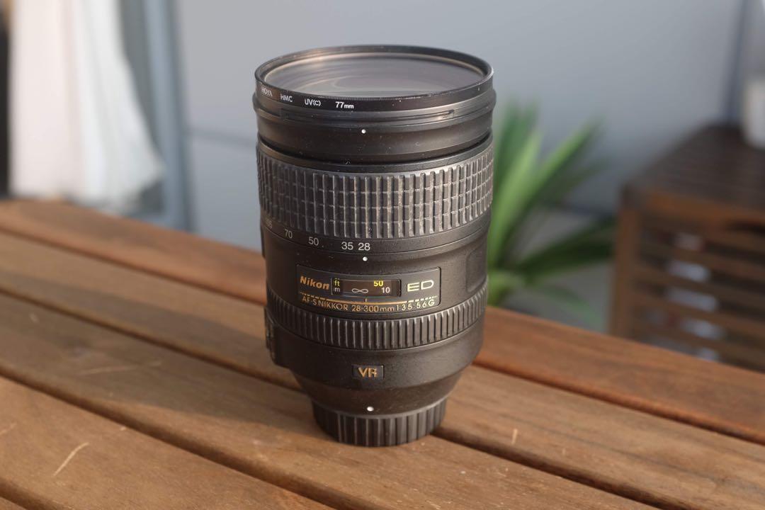 Nikkor Af S 28 300 F3 5 5 6 Eg Vr Photography Lenses On Carousell