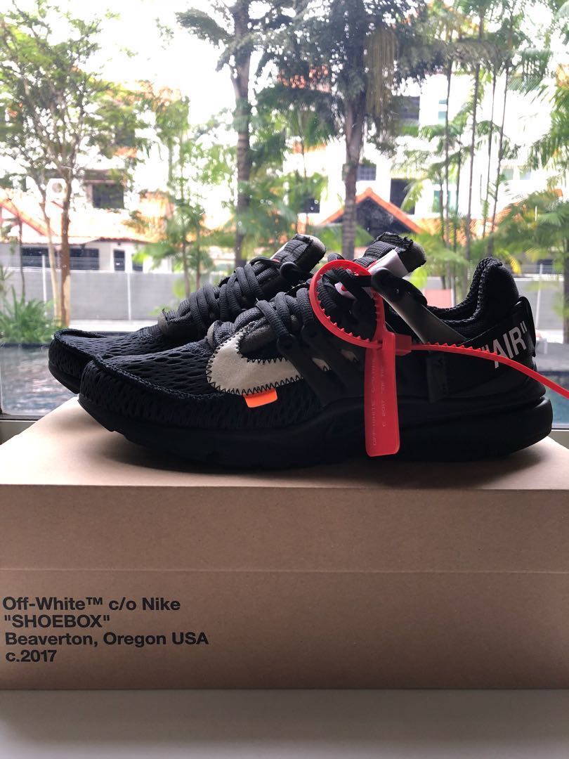 OFFWHITE X NIKE PRESTO BLACK Nike NIKE TANJUN SE mens (USA 8) (UK 7) (EU 41) (26 CM