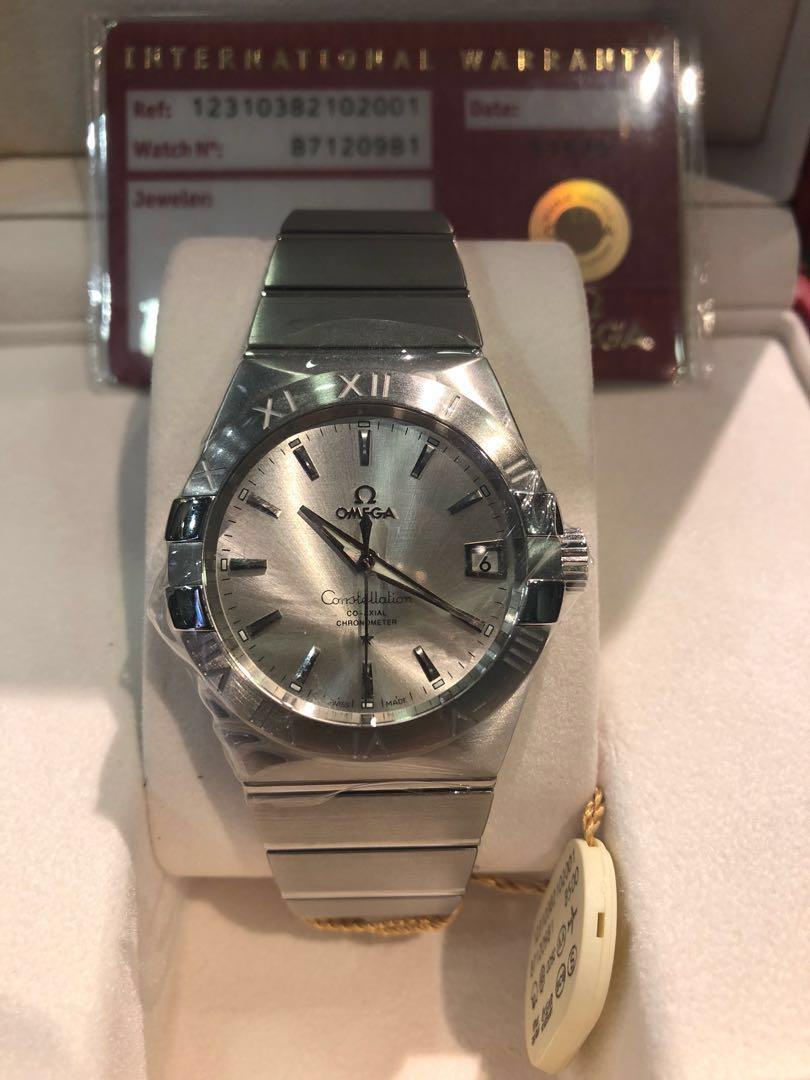 Omega Constellation Automatic Silver 