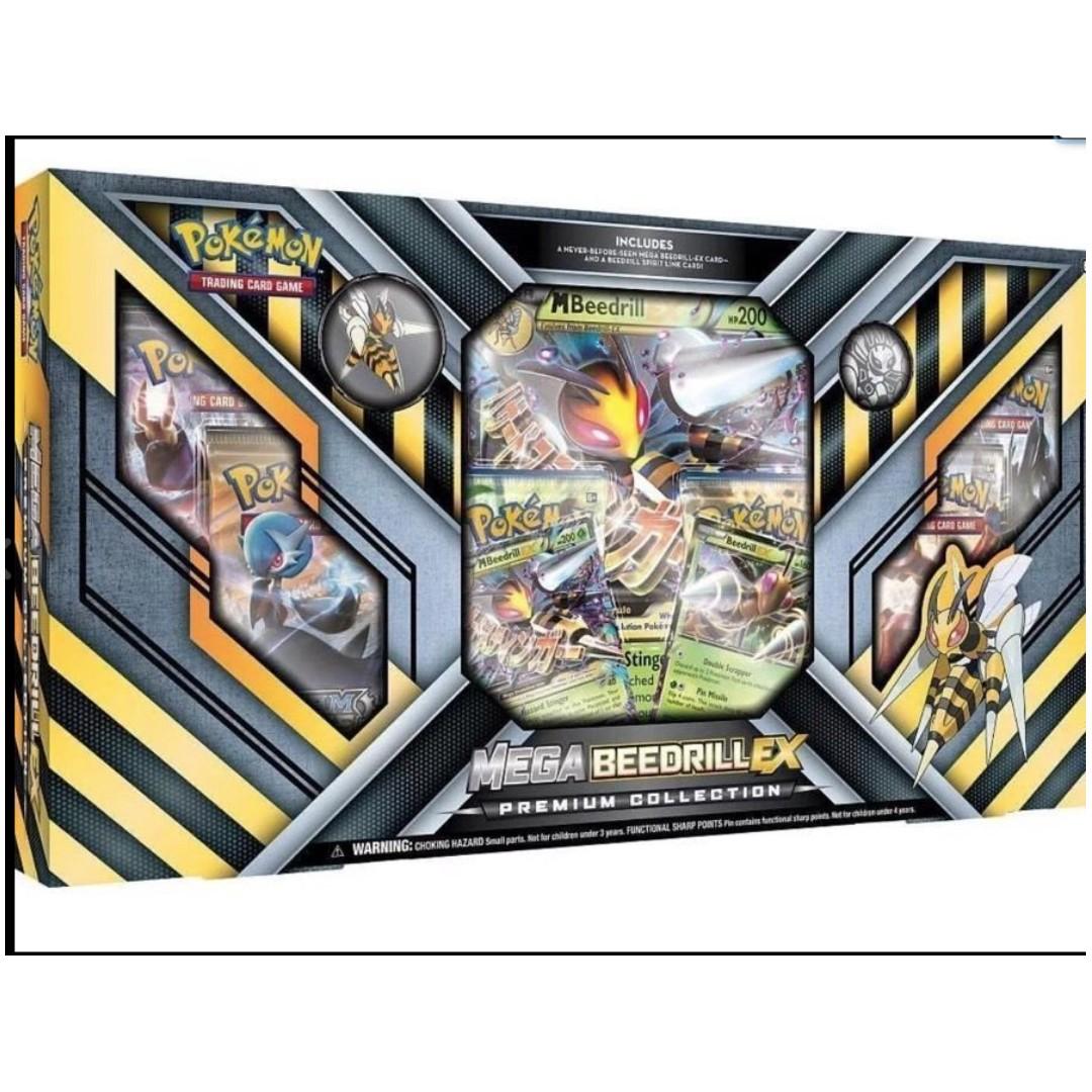 Pokemon Mega Beedrill Ex Box Toys Games Board Games Cards On Carousell