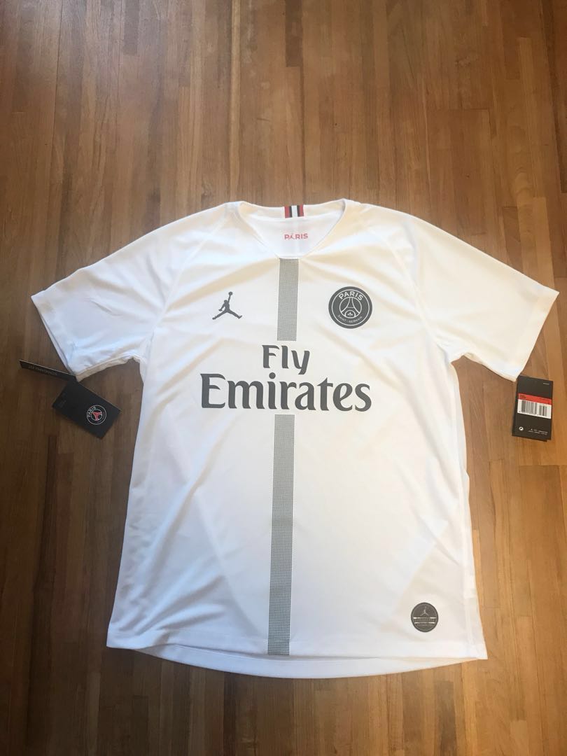 Psg X Jordan Jersey Size Large Authentic Men S Fashion Clothes