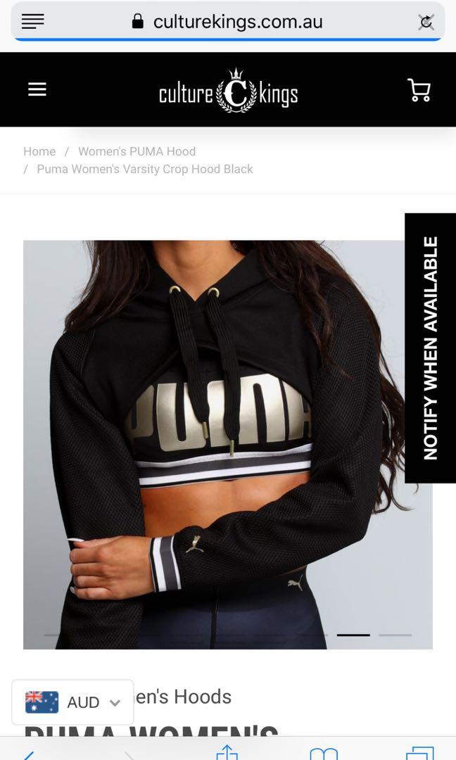 puma crop jumper