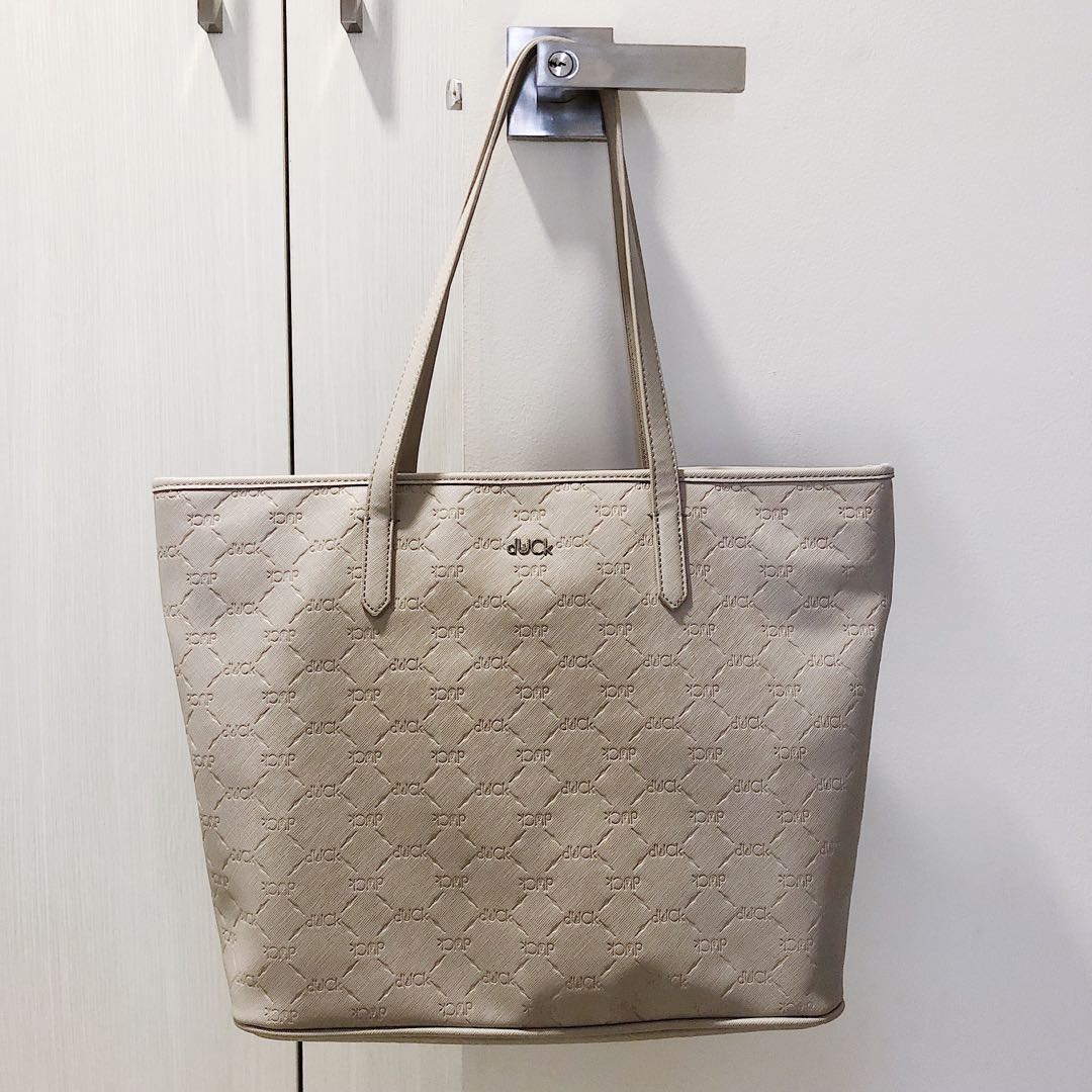 REDUCED Authentic dUck Monogram Tote Bag