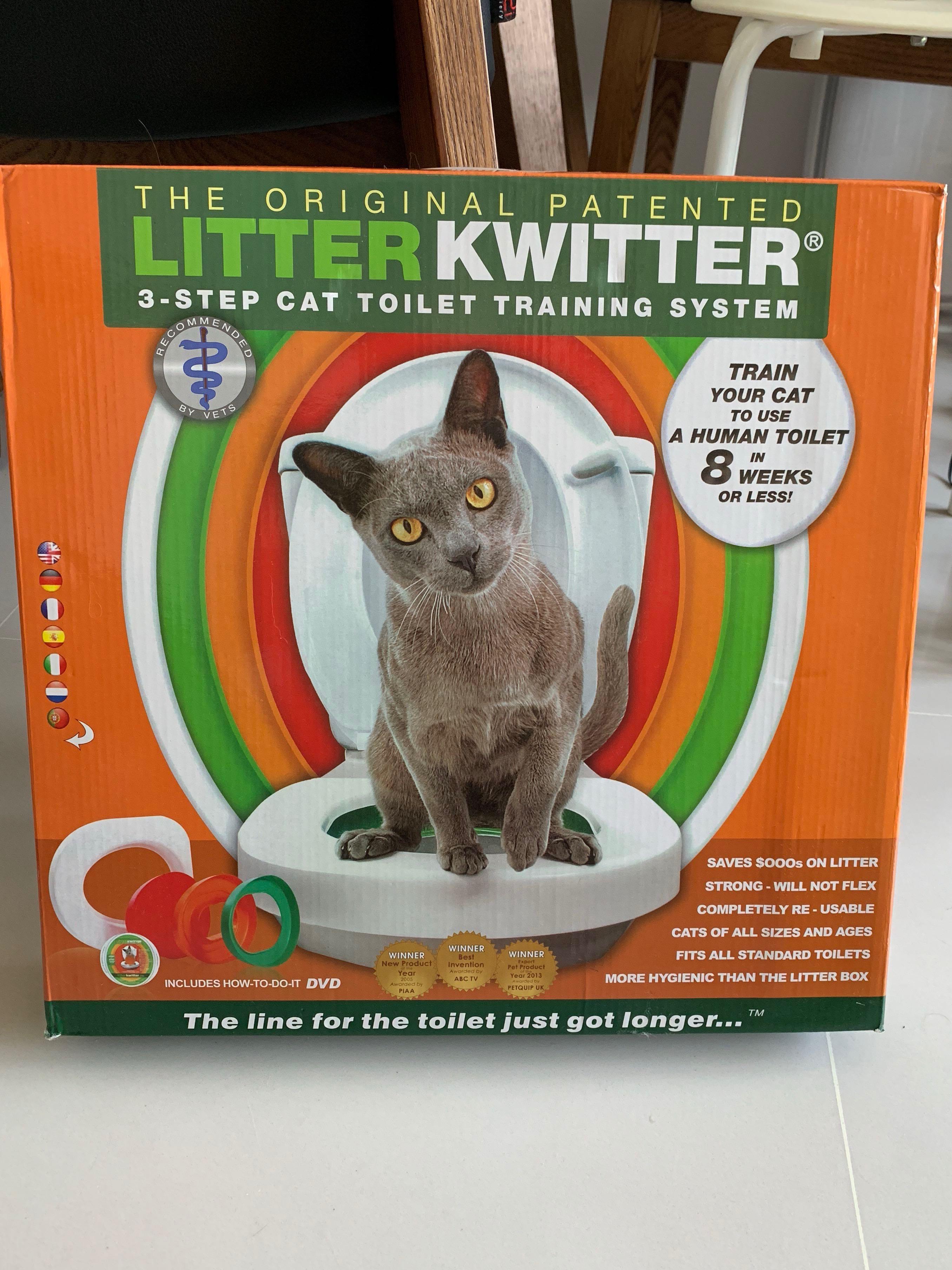 Reserved Litter kwitter cat toilet training system Pet Supplies Homes Other Pet Accessories on Carousell