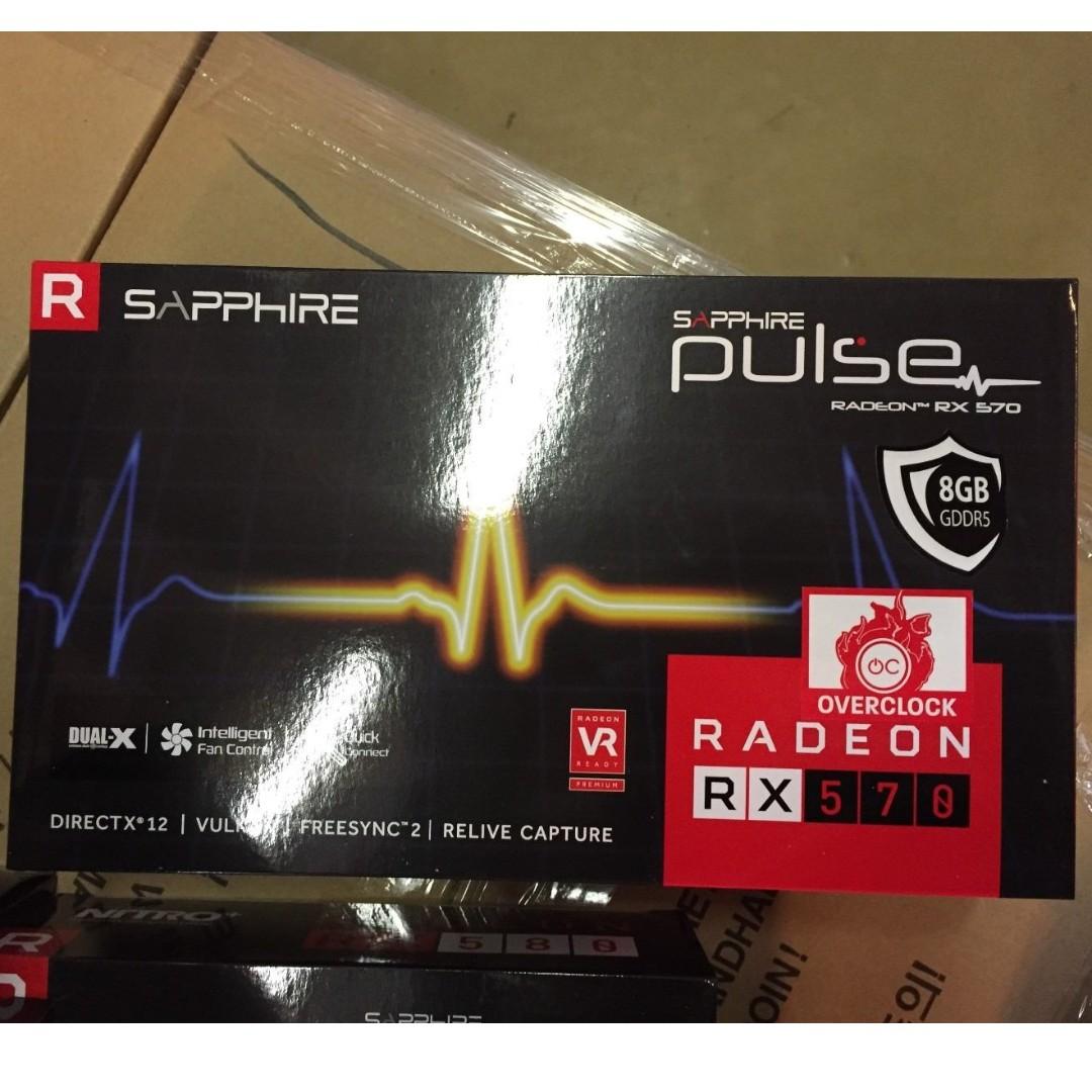 Sapphire radeon pulse rx 570 8gb outlet