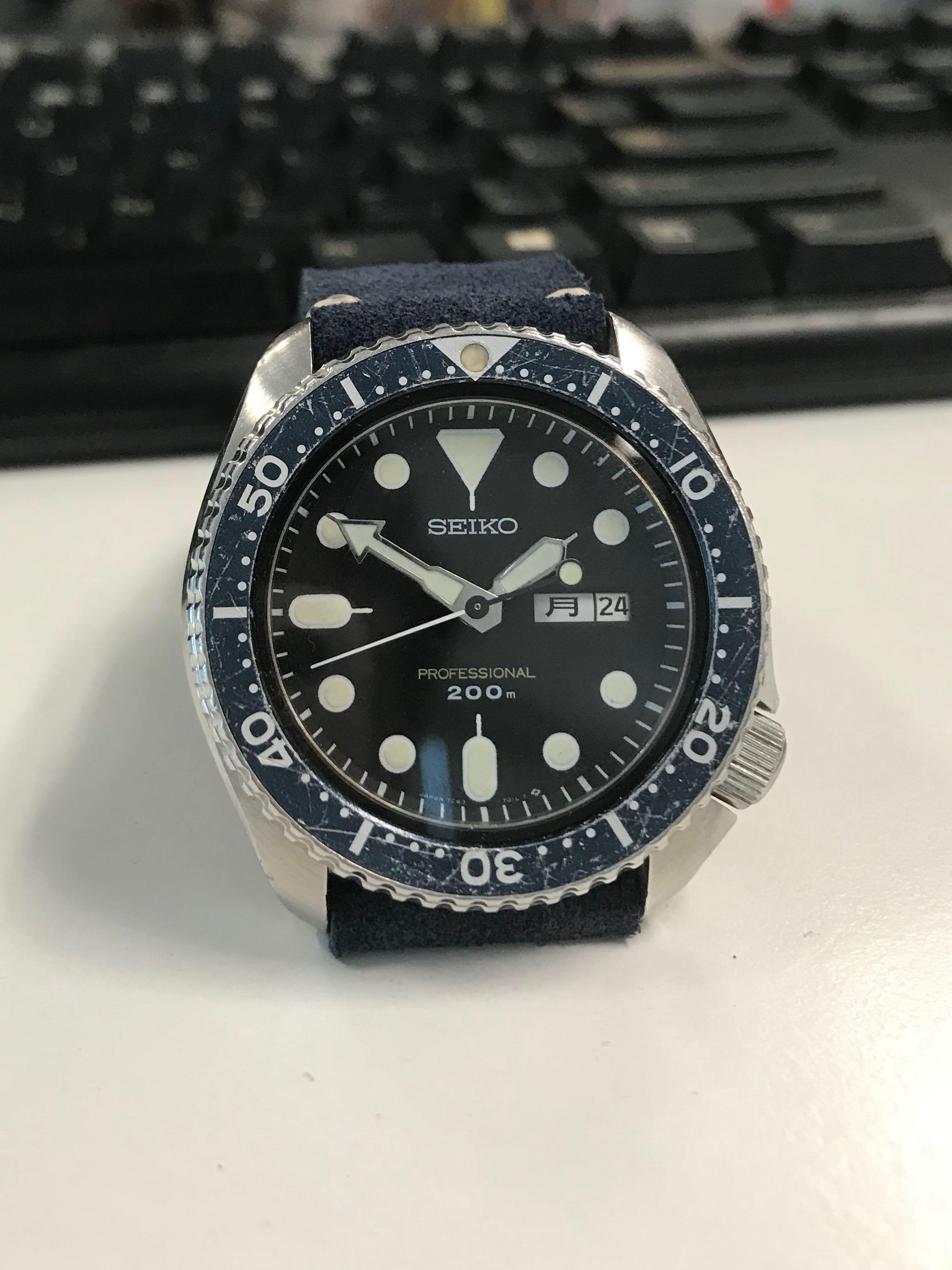 Seiko 7c43-7010 Diver, Men's Fashion, Watches & Accessories, Watches on  Carousell
