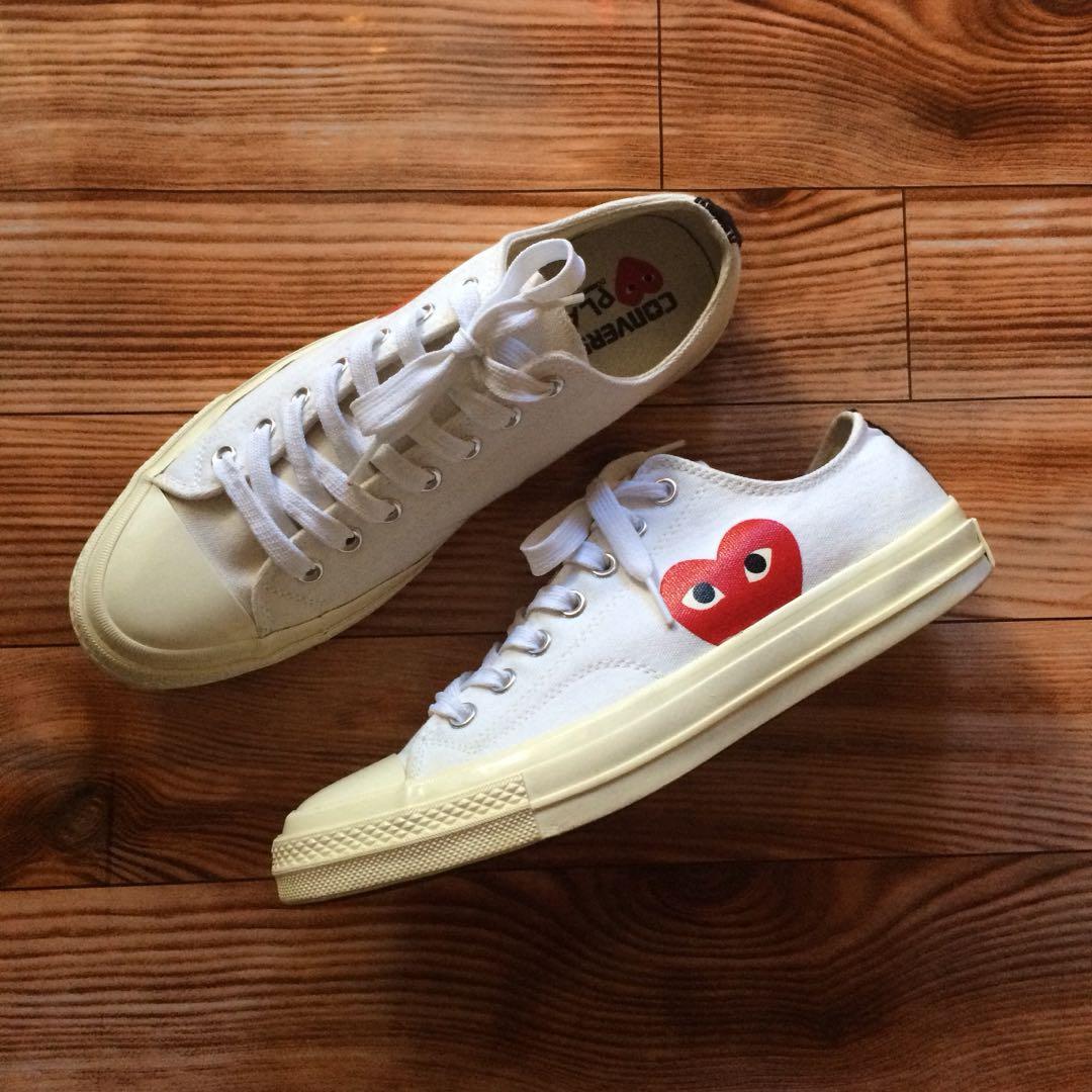 converse 70s x play cdg