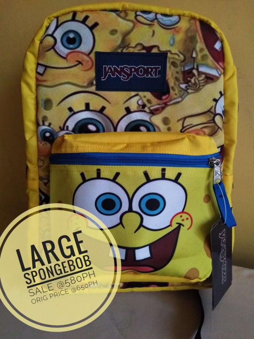 jansport spongebob backpack