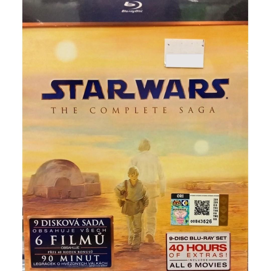 Star wars the discount complete saga box set