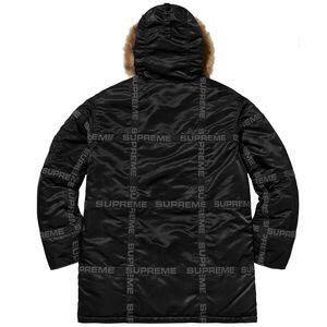 supreme taped puffer