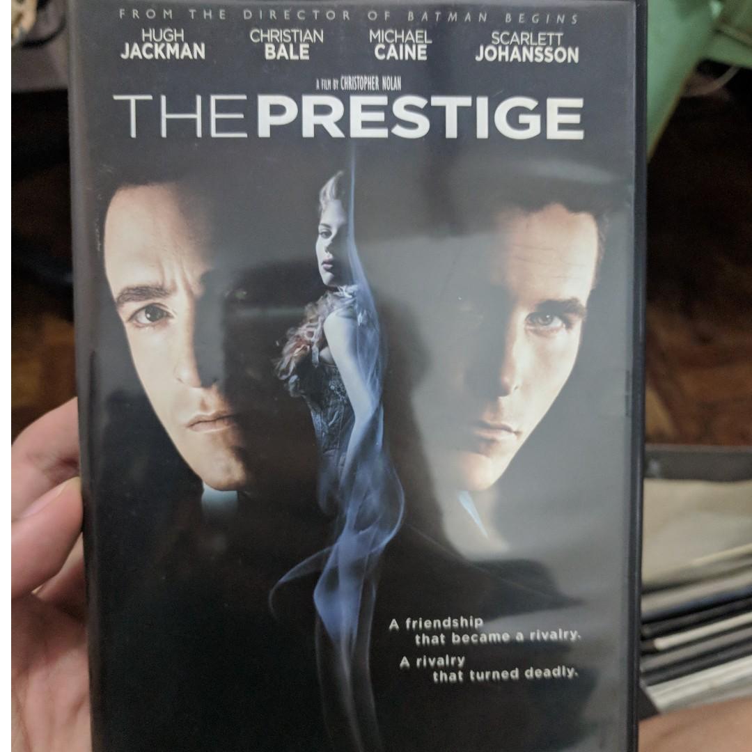 The Prestige Christian Bale Hugh Jackman Scarlet