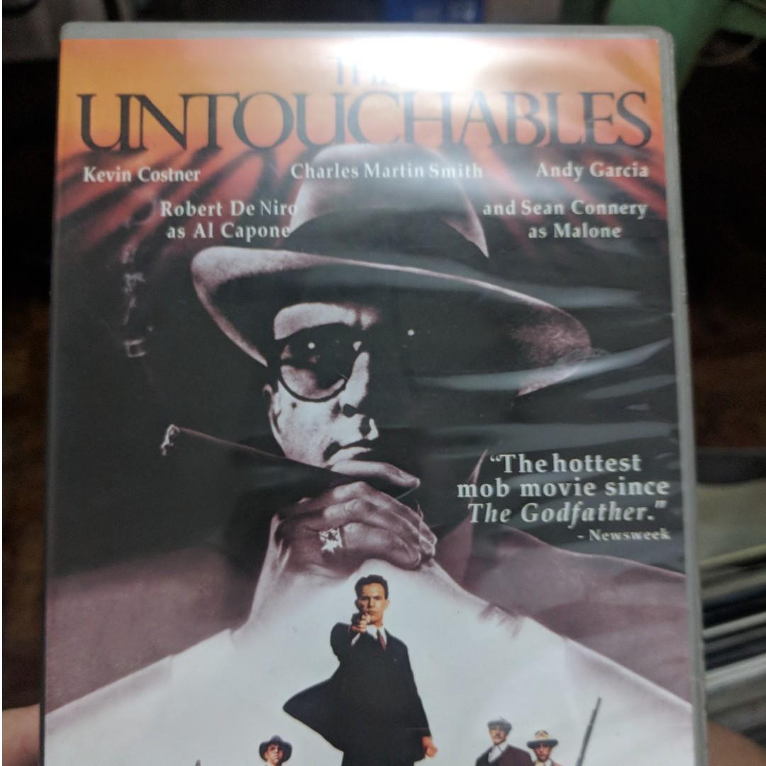 The Untouchables Kevin Costner Sean Connery Robert De Niro Andy Garcia Dvd Music Media Cd S Dvd S Other Media On Carousell
