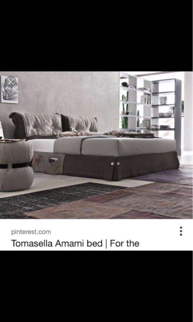 Tomasella Amami Queen Size Bed Furniture Beds Mattresses On Carousell